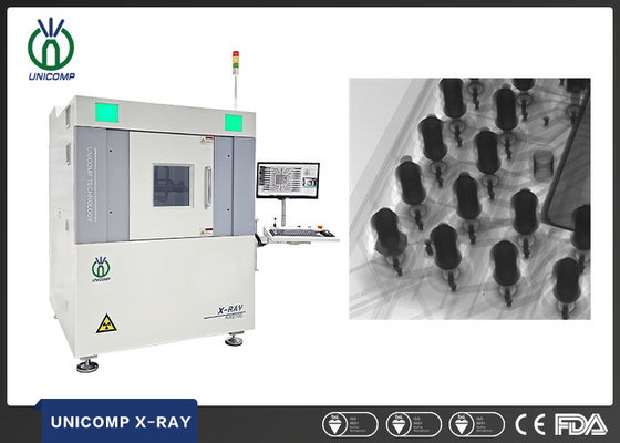 raggi x di microfocus 130kV di Unicomp AX9100 per ispezione di saldatura di SMT PCBA BGA
