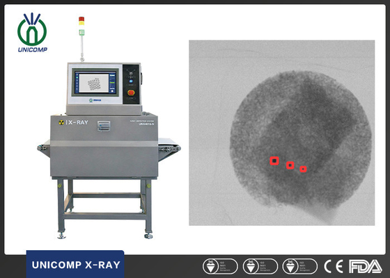 Sistema di insepction dei raggi x di Unicomp per il controllo di contamincation dei corpi estranei dell'alimento della latta alla rinfusa del pacchetto