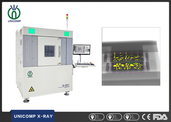 Raggi x AX9100 di microfocus di Unicomp 130kV per Led PCBA che salda misura vuota