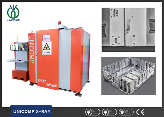 Moto automatico completo di CNC con la macchina di raggi x di Unicomp del manipolatore del braccio di C UNC160 per il testin fondente dell'alloggio della batteria al litio