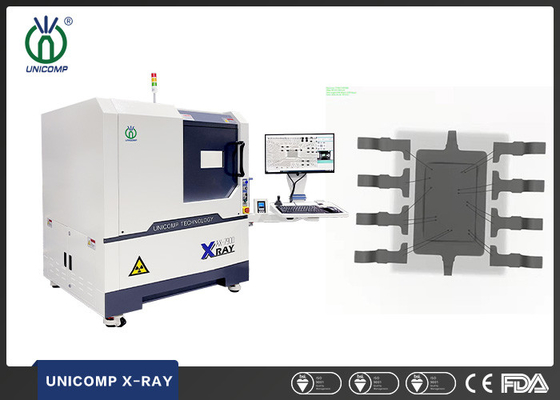 Sistema dei raggi x di microfocus di 90KV 5um con FPD di alta risoluzione per il controllo di saldatura di vuoto di PCBA BGA