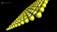Unicomp X-Ray-AX9100VS, sistema di rilevamento analitico a raggi X a microfocus 3D multi-mode